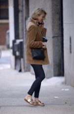 NAOMI WATTS Out with Her Dog in New York 10/01/2019