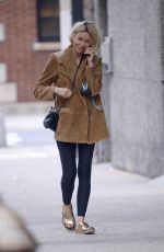 NAOMI WATTS Out with Her Dog in New York 10/01/2019