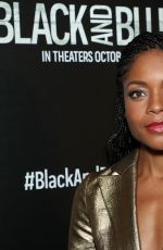 NAOMIE HARRIS at Black and Blue Special Screening in New York 10/21/2019