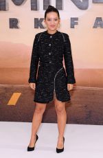 NATALIA REYES at Terminator: Dark Fate Photocall in London 10/17/2019