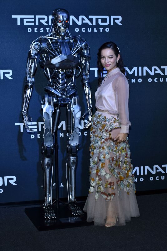 NATALIA REYES at Terminator: Dark Fate Premiere in Mexico City 10/13/2019