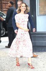 NATALIE PORTMAN Arrives at Build Series in New York 10/02/2019