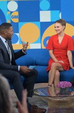 NATALIE PORTMAN at Good Morning America in New York 10/03/2019