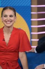 NATALIE PORTMAN at Good Morning America in New York 10/03/2019