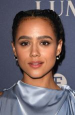 NATHALIE EMMANUEL at BFI Luminous Fundraising Gala in London 10/01/2019
