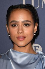 NATHALIE EMMANUEL at BFI Luminous Fundraising Gala in London 10/01/2019