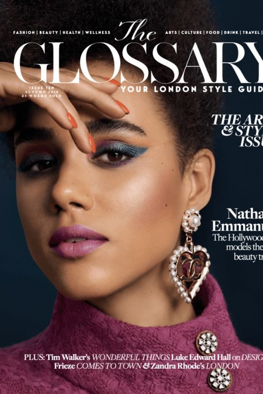 NATHALIE EMMANUEL for The Glossary x Chanel, November 2019