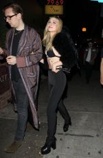 NICOLA PELTZ and Justin Campbell at Drake