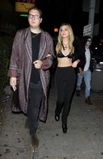 NICOLA PELTZ and Justin Campbell at Drake