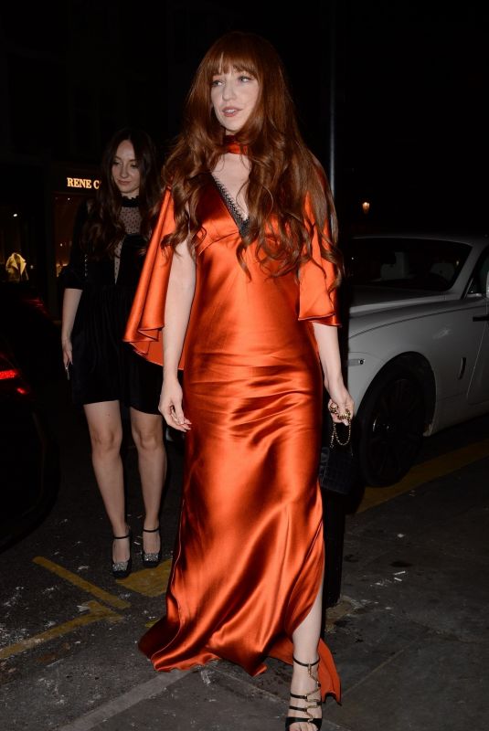 NICOLA ROBERTS Leaves Chiltern Firehouse in London 10/05/2019