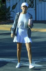 NICOLE RICHIE Out for Some Tennis at Brentwood Country Club 10/04/2019
