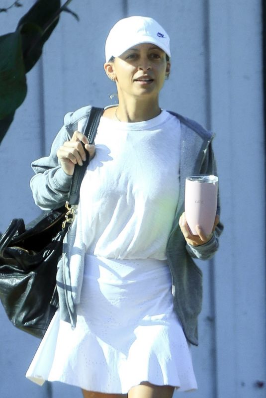 NICOLE RICHIE Out for Some Tennis at Brentwood Country Club 10/04/2019