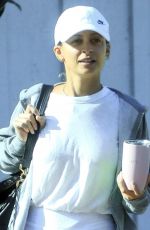 NICOLE RICHIE Out for Some Tennis at Brentwood Country Club 10/04/2019