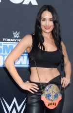 NIKKI and BRIE BELLA at WWE Friday Night Smackdown on Fox Premiere in Los Angeles 10/04/2019