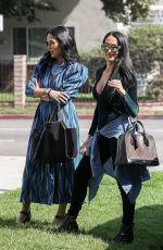 NIKKI and BRIE BELLA Out Shoppoing on Ventura Blvd in Studio City 10/14/2019