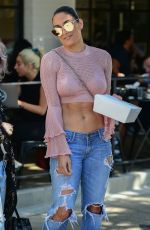 NIKKI BELLA in Denim Out ini Los Angeles 09/30/2019