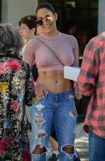 NIKKI BELLA in Denim Out ini Los Angeles 09/30/2019