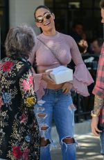 NIKKI BELLA in Denim Out ini Los Angeles 09/30/2019