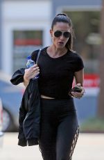 NIKKI BELLA Out for Lunch at Verve in West Hollywood 10/01/2019