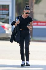 NIKKI BELLA Out for Lunch at Verve in West Hollywood 10/01/2019
