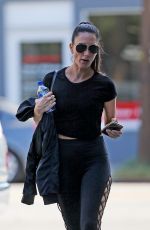 NIKKI BELLA Out for Lunch at Verve in West Hollywood 10/01/2019