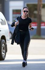 NIKKI BELLA Out for Lunch at Verve in West Hollywood 10/01/2019