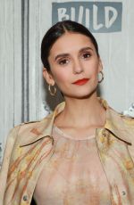 NINA DOBREV at Build Studios in New York 10/07/2019