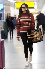 NINA DOBREV at JFK Airport in New York 10/06/2019