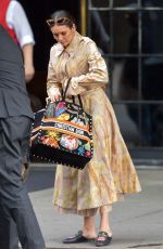 NINA DOBREV Leaves Bowery Hotel in New York 10/07/2019