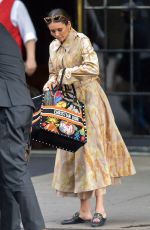 NINA DOBREV Leaves Bowery Hotel in New York 10/07/2019