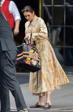 NINA DOBREV Leaves Bowery Hotel in New York 10/07/2019