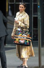 NINA DOBREV Leaves Bowery Hotel in New York 10/07/2019