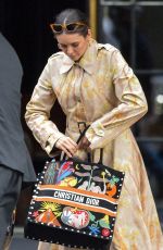 NINA DOBREV Leaves Bowery Hotel in New York 10/07/2019