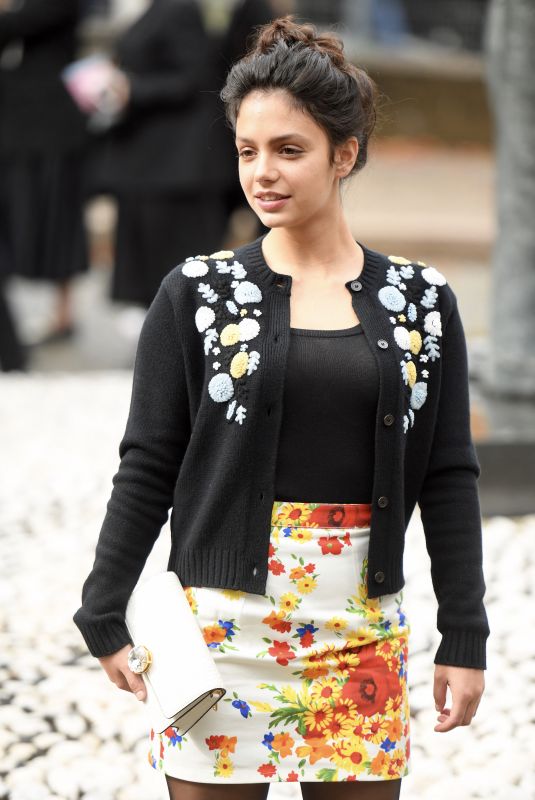 NOEE ABITA at Miu Miu Spring/Summer 2020 Fashion Show in Paris 10/01/2019