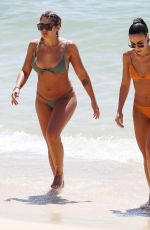 NONI JANUR and TAYLA DAMIR in Bikinis at Bondi Beach in Sydney 10/27/2019