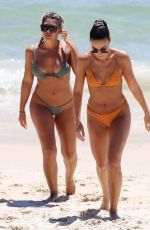 NONI JANUR and TAYLA DAMIR in Bikinis at Bondi Beach in Sydney 10/27/2019