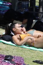 NONI JANUR and TAYLA DAMIR in Bikinis at Bondi Beach in Sydney 10/27/2019