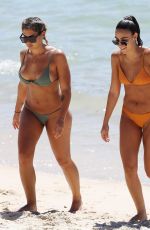 NONI JANUR and TAYLA DAMIR in Bikinis at Bondi Beach in Sydney 10/27/2019