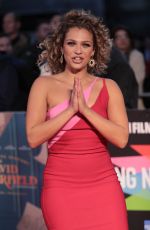 NUSH COPE at The Personal History of David Copperfield Premiere at 63rd BFI London Film Festival 10/02/2019