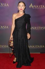 OLESYA RULIN at Anastasia Musical Premiere at Hollywood Pantages Theatre in Los Angeles 10/08/2019