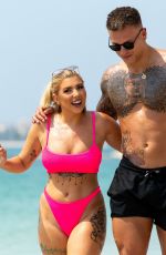 OLIVIA BUCKLAND in Bikini at a Beach in Dubai 10/03/2019