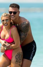 OLIVIA BUCKLAND in Bikini at a Beach in Dubai 10/03/2019