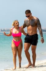 OLIVIA BUCKLAND in Bikini at a Beach in Dubai 10/03/2019