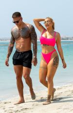 OLIVIA BUCKLAND in Bikini at a Beach in Dubai 10/03/2019