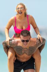 OLIVIA BUCKLAND in Bikini at a Beach in Dubai 10/03/2019