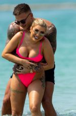 OLIVIA BUCKLAND in Bikini at a Beach in Dubai 10/03/2019