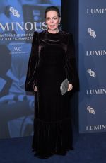 OLIVIA COLMAN at BFI Luminous Fundraising Gala in London 10/01/2019