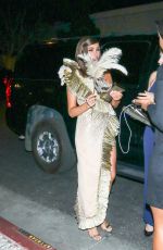 OLIVIA CULPO Arrives at Billie Eilish Halloween Party in West Hollywood 10/27/2019