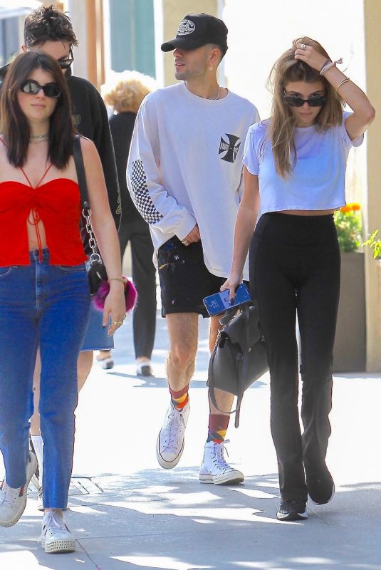 OLIVIA JADE and ISABELLA ROSE GIANNULLI Out for Lunch in Beverly Hills 10/17/2019