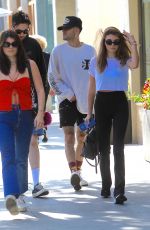 OLIVIA JADE and ISABELLA ROSE GIANNULLI Out for Lunch in Beverly Hills 10/17/2019